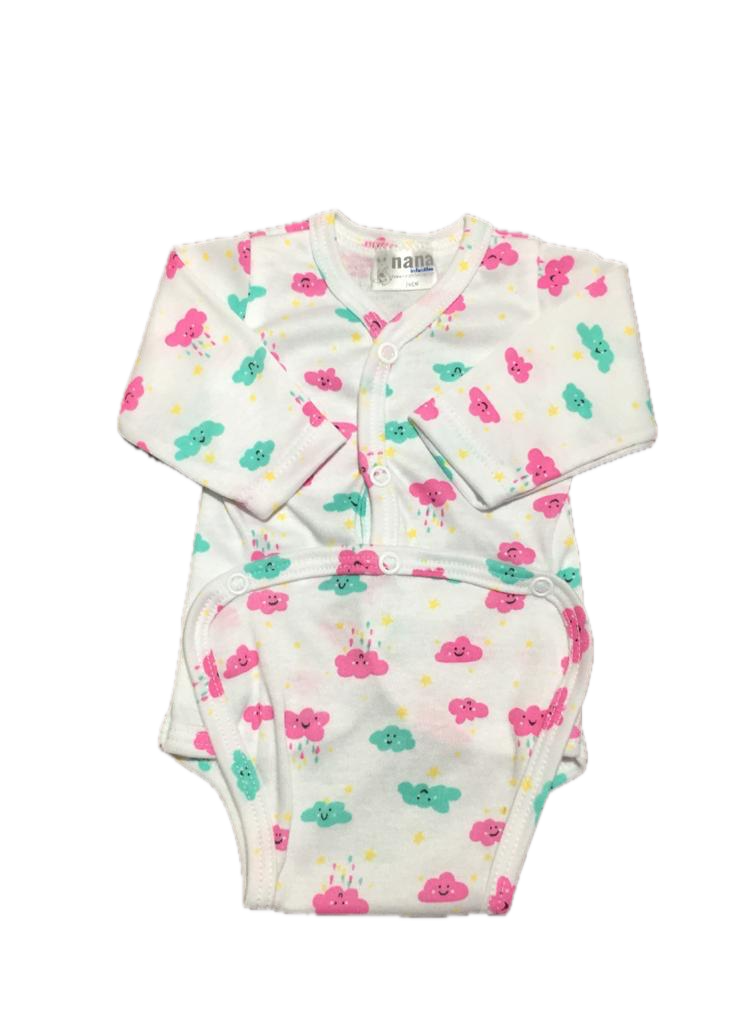 Body para bebé prematuro en tela suave