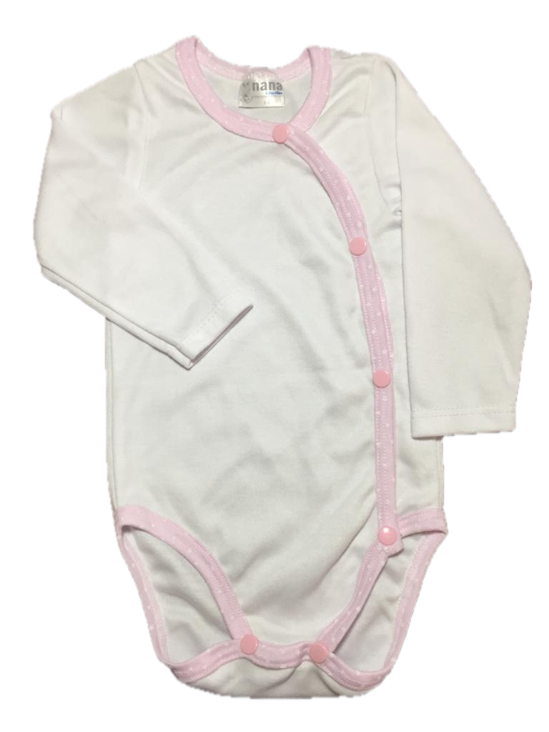 Body delicado para recién nacido con diseño cómodo