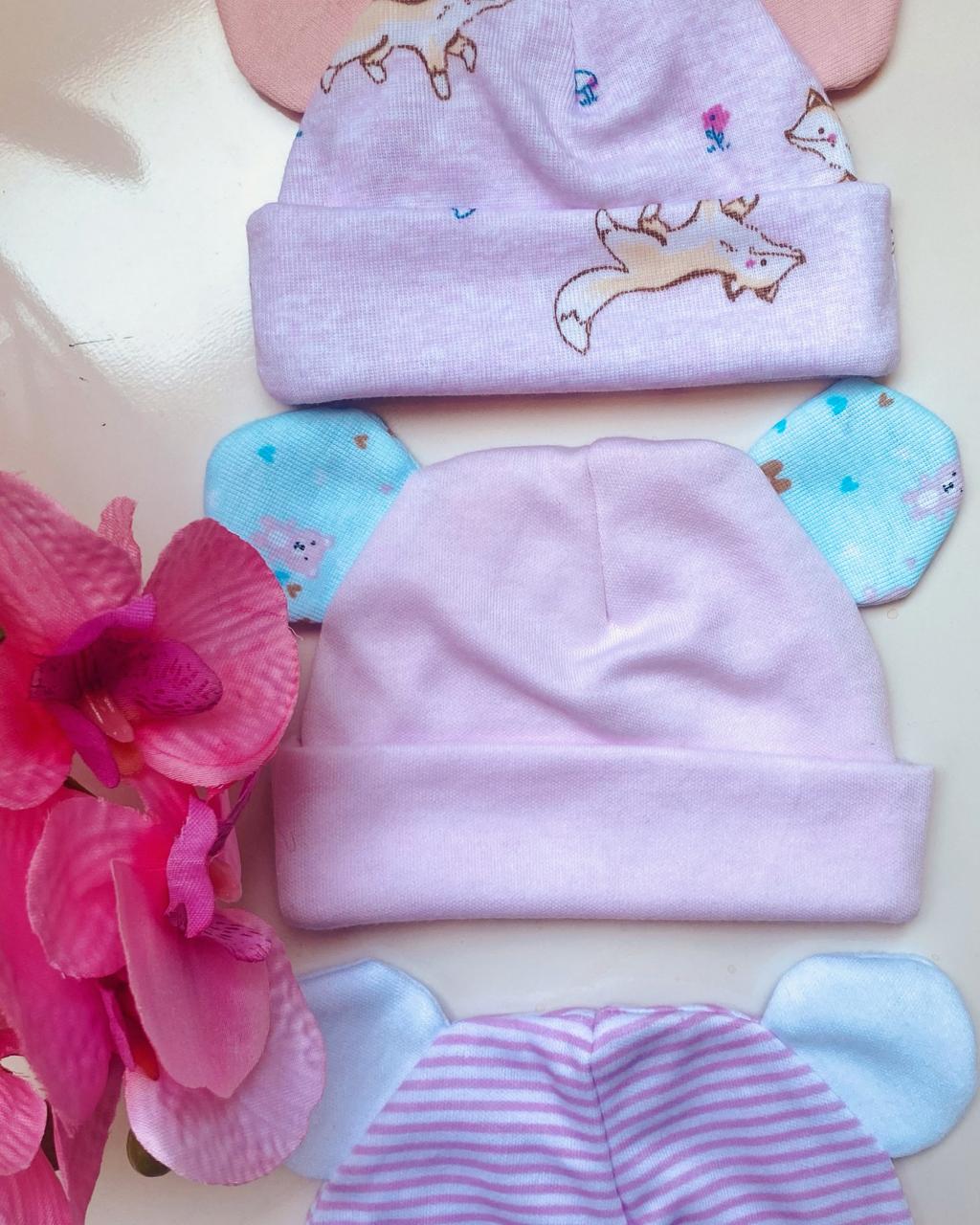 Gorro delicado para recién nacido prematuro