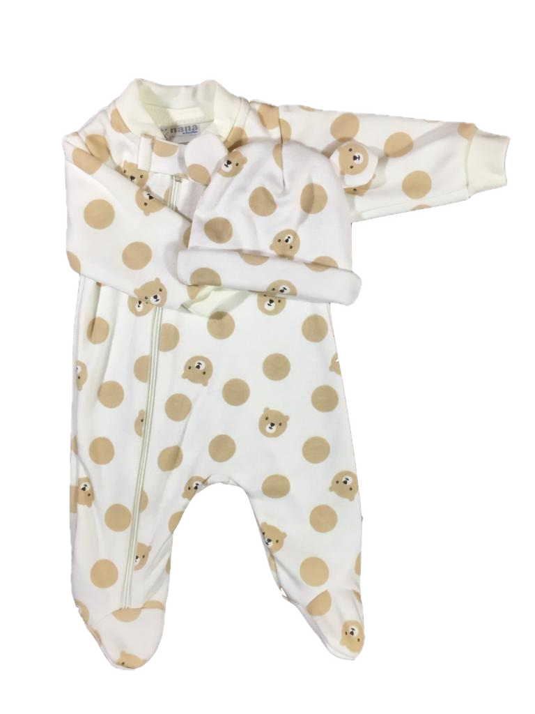 Pijama para bebé con acabado suave y delicado